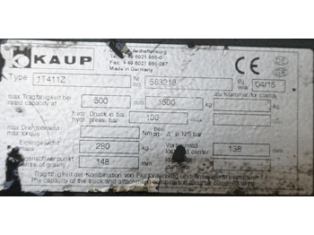 Horquillas KAUP 1T411Z: foto 4