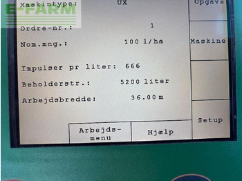 Pulverizador arrastrado Amazone ux6200: foto 4 Pulverizador arrastrado Amazone ux6200: foto 4