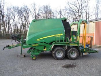 Empacadora de pacas cuadradas John Deere 990 MIT GÖWEIL WICKLER, KOMBI: foto 1