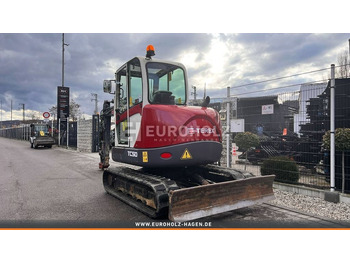 Miniexcavadora Terex Minibagger TC 50, Schnellwechsler MS03, Knickmatik: foto 3
