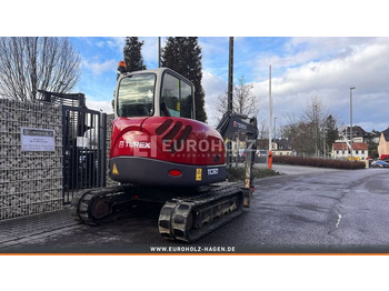 Miniexcavadora Terex Minibagger TC 50, Schnellwechsler MS03, Knickmatik: foto 5