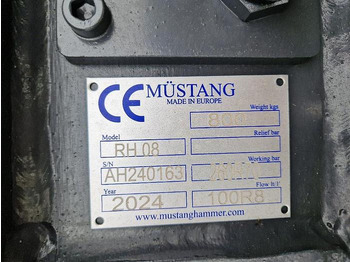 Martillo hidráulico nuevo Mustang RH08 Abbruch-Pulverisierer: foto 3