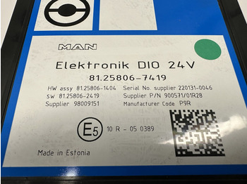 Unidad de control para Camión MAN Elektronik DIO 24V: foto 3