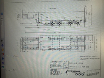 Góndola rebajadas semirremolque Faymonville F-S44-1AAA 4 AXLE, 2 STEERING AXLE, 7.9 METER EXTENADABLE DOUBLE RAMPS: foto 4 Góndola rebajadas semirremolque Faymonville F-S44-1AAA 4 AXLE, 2 STEERING AXLE, 7.9 METER EXTENADABLE DOUBLE RAMPS: foto 4