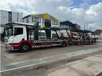 Portavehículos camión SCANIA P 410