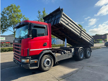 Volquete camión SCANIA R124