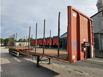 Semirremolque plataforma/ Caja abierta Trax 3 Meter extendable - MAX 15.5 meter long: foto 4