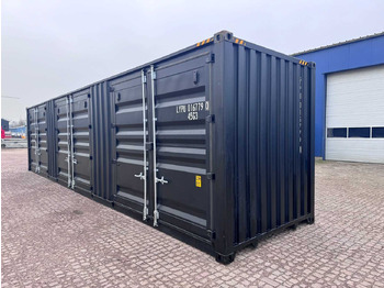 Contenedor marítimo 40ft High Cube shipping container with 3 side doors: foto 2