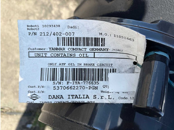 Excavadora DANA ITALIA S.R.L SPICER / DANA - PLANETARY STEERING AXLE: foto 5