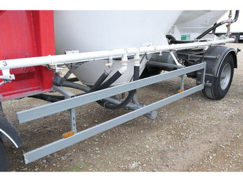 Cisterna remolque Feldbinder H.EUT 31.2, 31m³, 3 Domdeckel, Alu-Felgen, Luft: foto 5