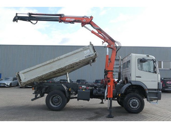 Volquete camión, Camión grúa Mercedes-Benz 1828 Atego 4x4, Atlas AK 105.1, Funk, Hydr., AHK: foto 2