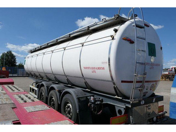 Cisterna semirremolque para transporte de alimentos ZORZI 38 S ET, Isoliert, 32m³, 4 Kammern, BPW: foto 5