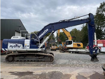 Excavadora de cadenas Komatsu HB215 Semilong SUPER NICE AND CLEAN MACHINE !: foto 5