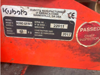 Cortacésped Kubota GR1600-ID-II: foto 2 Cortacésped Kubota GR1600-ID-II: foto 2