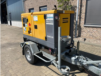 Generador industriale Atlas-Copco QAS 20 Kubota mobiele 20 kVA Silent Rental generatorrset Stage 3A: foto 3