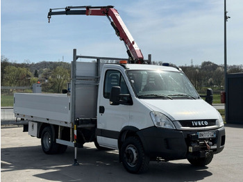 Caja abierta furgoneta Iveco Daily 65C14 Pritsche 3,75 m FASSI F38 A.22: foto 2