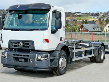 Multibasculante camión, Camión grúa Renault C 430* ABROLLKIPPER * TOPZUSTAND: foto 4