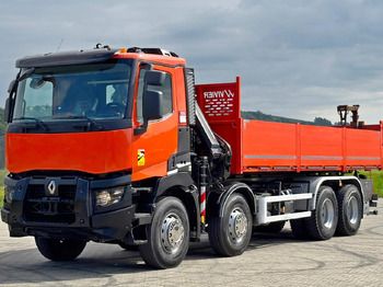 Volquete camión, Camión grúa Renault C 430 *KIPPER 6,80m* HIAB X-HIDUO 188 ES-4 * 8x4: foto 4 Volquete camión, Camión grúa Renault C 430 *KIPPER 6,80m* HIAB X-HIDUO 188 ES-4 * 8x4: foto 4