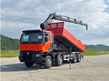Volquete camión, Camión grúa Renault C 430 *KIPPER 6,80m* HIAB X-HIDUO 188 ES-4 * 8x4: foto 2 Volquete camión, Camión grúa Renault C 430 *KIPPER 6,80m* HIAB X-HIDUO 188 ES-4 * 8x4: foto 2
