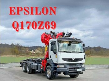 Multibasculante camión RENAULT Kerax 460
