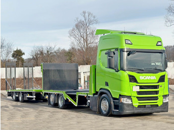Portavehículos camión, Camión grúa Scania R 500 + Anhänger * TOP*: foto 4