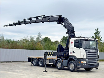 Camión grúa Scania R 620*PLATFORM 6,45m*HIAB 600 E - 9 + FUNK / 8x4: foto 2