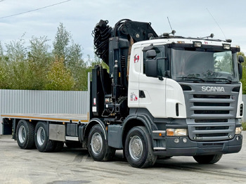 Camión grúa Scania R 620*PLATFORM 6,45m*HIAB 600 E - 9 + FUNK / 8x4: foto 4