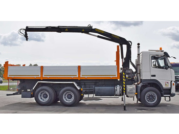 Volquete camión, Camión grúa Volvo FM 380 Kipper 6,20 m * PK 12000 * FUNK*6x4: foto 5