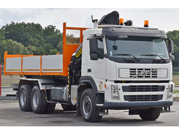 Volquete camión, Camión grúa Volvo FM 380 Kipper 6,20 m * PK 12000 * FUNK*6x4: foto 3