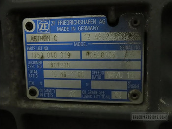 Caja de cambios para Camión DAF Gearbox & Clutch Parts Versnellingsbak 12AS2131TD DAF: foto 3