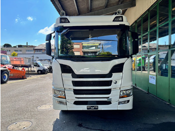 Portacontenedor de cadenas camión SCANIA G360: foto 3