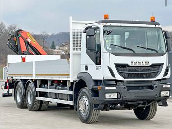 Leasing financiero de IVECO TRAKKER 360 * PRITSCHE 6,80* PK 16002 B+FUNK*6x4 leasing IVECO TRAKKER 360 * PRITSCHE 6,80* PK 16002 B+FUNK*6x4: foto 3