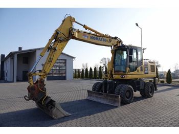 Excavadora de ruedas KOMATSU PW180