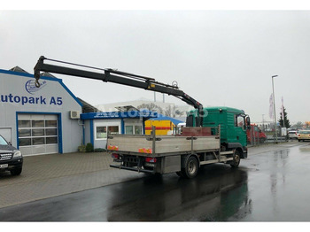Camión caja abierta, Camión grúa MAN TGL 8.180 Flatbed + Crane Hiab 055: foto 4 Camión caja abierta, Camión grúa MAN TGL 8.180 Flatbed + Crane Hiab 055: foto 4