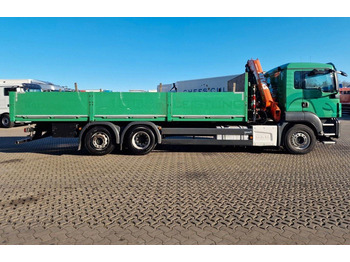 Camión caja abierta, Camión grúa MAN TGS 26.460 6X2 Flatbed + Crane Atlas 172.3E-A4 + RC: foto 4 Camión caja abierta, Camión grúa MAN TGS 26.460 6X2 Flatbed + Crane Atlas 172.3E-A4 + RC: foto 4