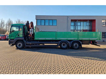 Camión caja abierta, Camión grúa MAN TGS 26.460 6X2 Flatbed + Crane Atlas 172.3E-A4 + RC: foto 5 Camión caja abierta, Camión grúa MAN TGS 26.460 6X2 Flatbed + Crane Atlas 172.3E-A4 + RC: foto 5