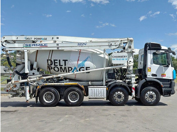 Camión hormigonera Mercedes-Benz AROCS 3743 * Betonpumpe + FUNK * 8x4 * TOP: foto 5
