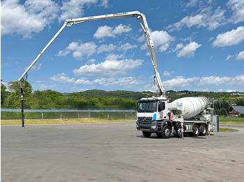 Camión hormigonera Mercedes-Benz AROCS 3743 * Betonpumpe + FUNK * 8x4 * TOP: foto 4