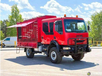 Chasis camión, Camión grúa Renault MIDLUM 4x4 DOKA Brigade Double Cabin Camper: foto 3