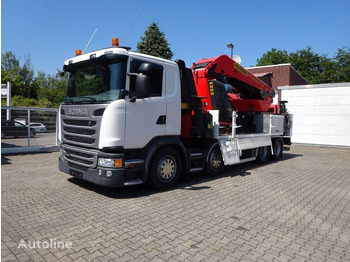 Camión caja abierta SCANIA G 410