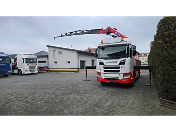 Camión caja abierta SCANIA R 520