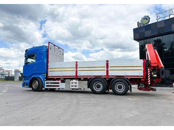 Camión caja abierta, Camión grúa Scania R730: foto 4 Camión caja abierta, Camión grúa Scania R730: foto 4