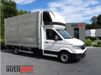 Furgoneta con caja de lona VOLKSWAGEN Crafter