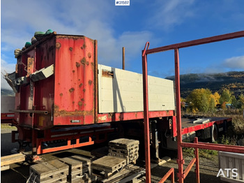 Semirremolque plataforma/ Caja abierta HRD