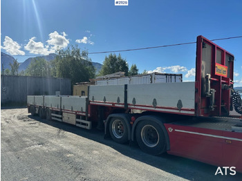 Semirremolque plataforma/ Caja abierta HRD