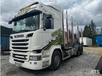 Camión forestal SCANIA R 730