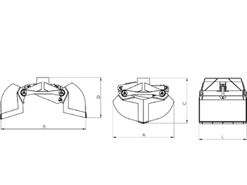 Leasing financiero de Clamshell bucket for digging BV-M 500 leasing Clamshell bucket for digging BV-M 500: foto 4