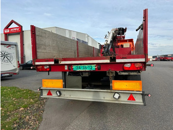 Semirremolque plataforma/ Caja abierta Carnehl Stenen vervoer oplegger met Kennis kraan: foto 3