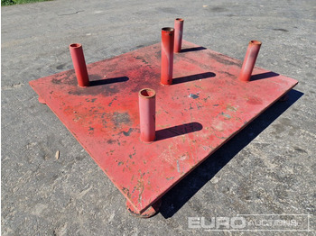 Equipo de construcción Hydraulic breaker Storage Rack: foto 2