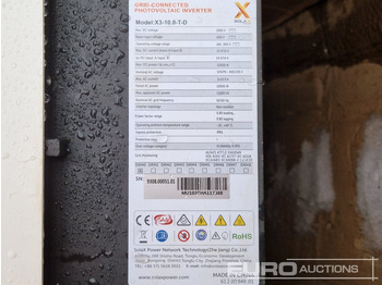 Equipo de construcción SolaX X3-Mic Solar Inverter: foto 5